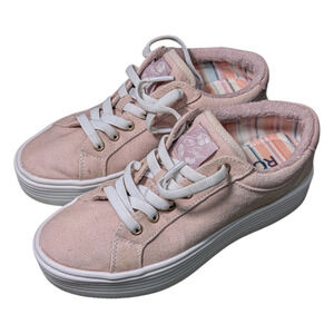 Roxy-Women's Sheilahh 2.0 Platform Sneakers- Size 5- Great Condition Mauve Wine